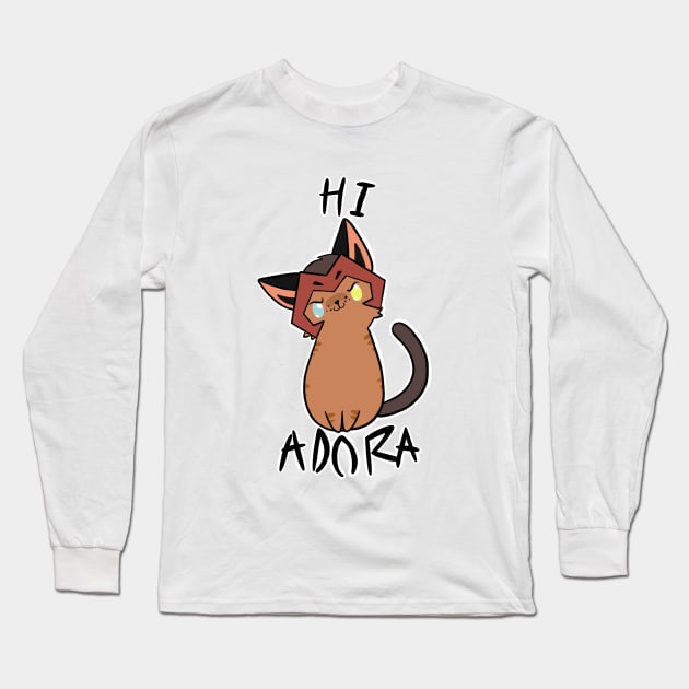 Hi Adora Long Sleeve T-Shirt by dragonlord19